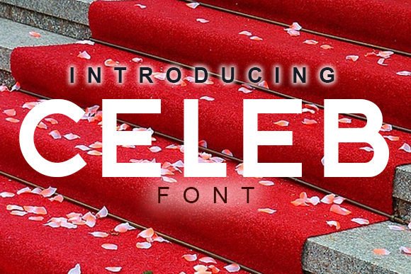 Celeb: The Sans Serif Font That Elevates Your Brand