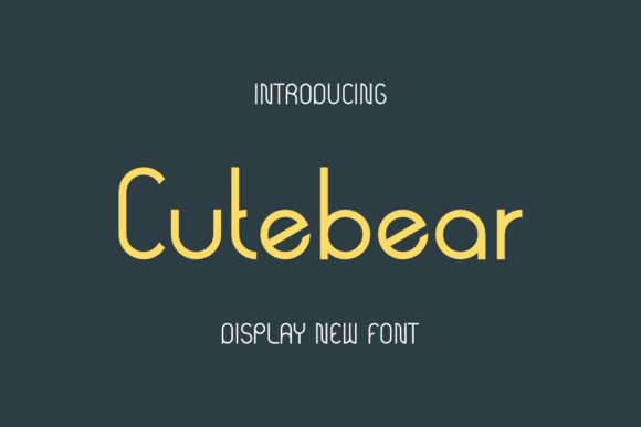Cutebear: A Versatile Sans Serif Typeface for Modern Web Design