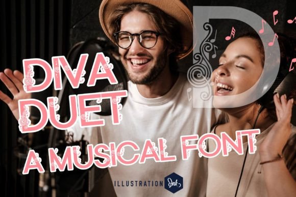Diva Duet: A Creative Sans Serif Font for Small Business Branding