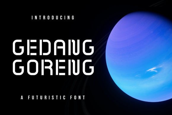 Gedang Goreng: A Bold Sans Serif for Modern Branding