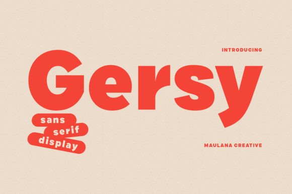 Gersy: A Designer’s Honest Take on This Clean Sans Serif