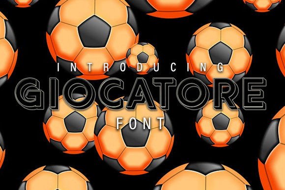 Giocatore: The Bold Sans Serif Font for Modern Brands