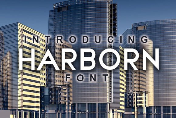 Harborn: The Clean Sans Serif Font for Modern Crafters
