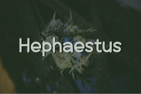Hephaestus: A Unique Sans Serif Typeface for Editorial Design