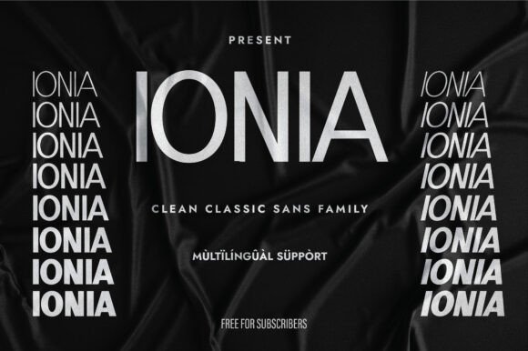 Ionia: A Swiss-Inspired Sans Serif for Modern Web Design