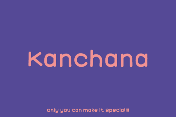Kanchana Font: A Simple Typeface Upgrade for Small Brands