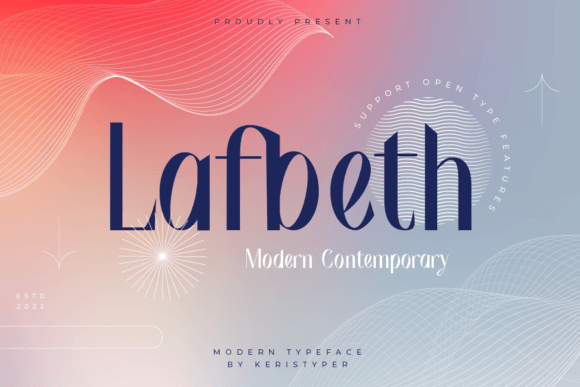 Lafbeth: A Stylish Sans Serif Font for Editorial Design