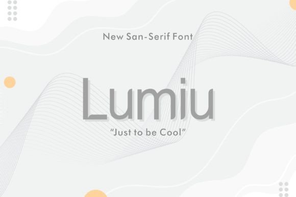 Lumiu: The Clean Sans Serif Font for Professional Branding