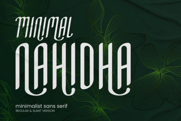 Minimal Nahidha: The Perfect Sans Serif Font for Makers