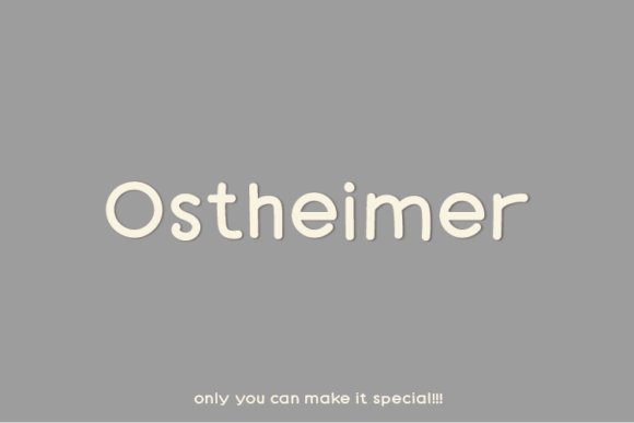 Ostheimer Font Review: A Unique Sans Serif for Campaigns