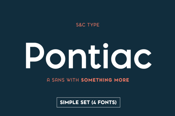 Pontiac: The Sans Serif Font for Scroll-Stopping Marketing