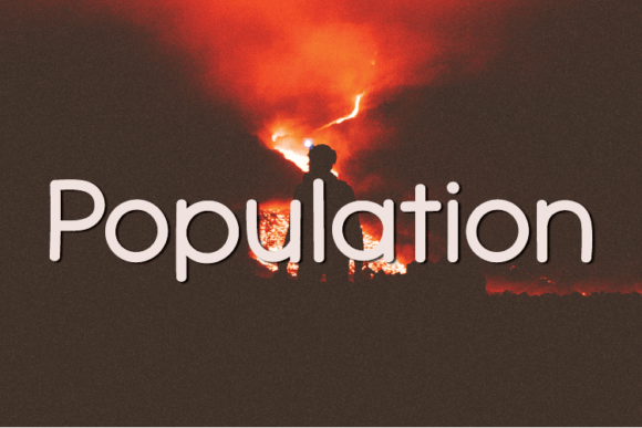 Population: The Unique Sans Serif Font for Bold Branding