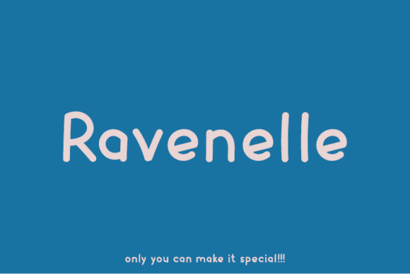 Ravenelle: A Unique Sans Serif Font for Modern Branding