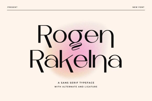 Rogen Rakelna: The Modern Sans Serif Font for Bold Branding