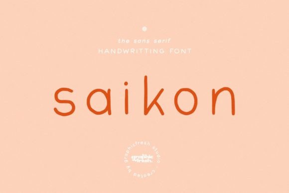 Saikon Review: A Slim Sans Serif Font for Modern Campaigns