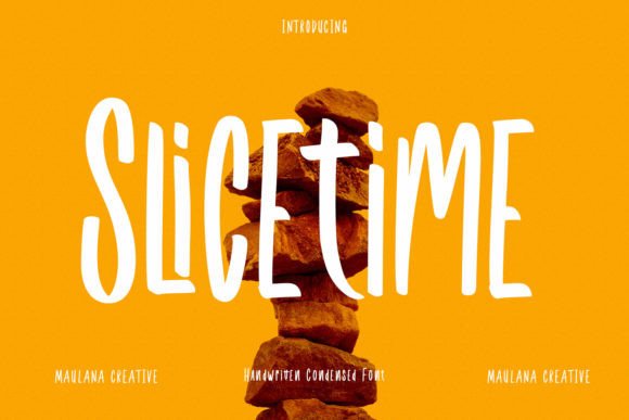 Slicetime: The Narrow Sans Serif Font for Polished Branding