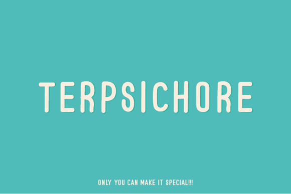Terpsichore: A Unique Sans Serif Font for Makers