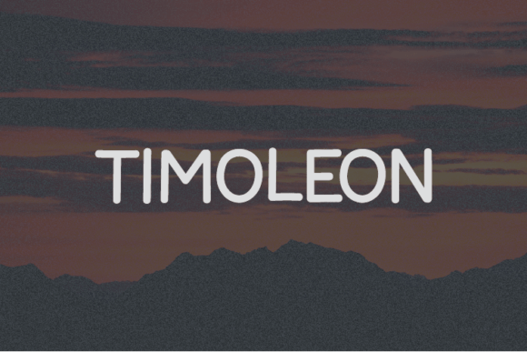 Timoleon: A Unique Sans Serif Font for Distinctive Branding